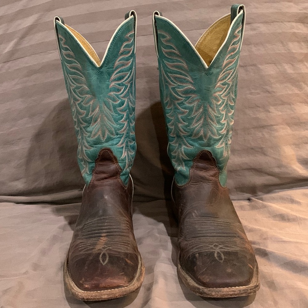 Nocona Square Toe Cowboy Boots 8D